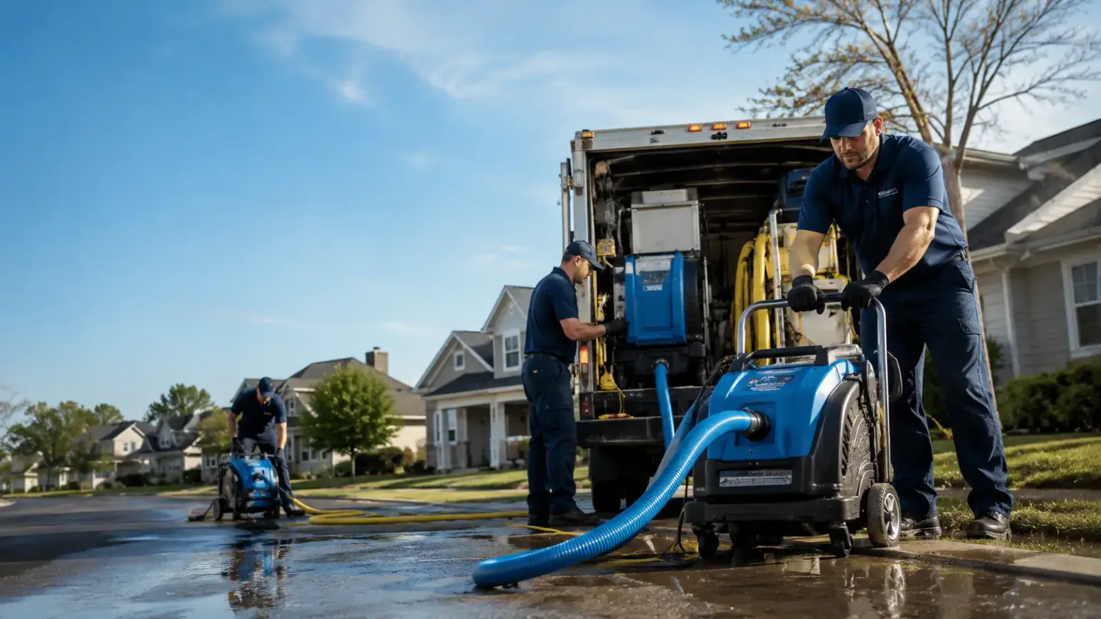 Flood Damage Cleanup in Newtown, PA